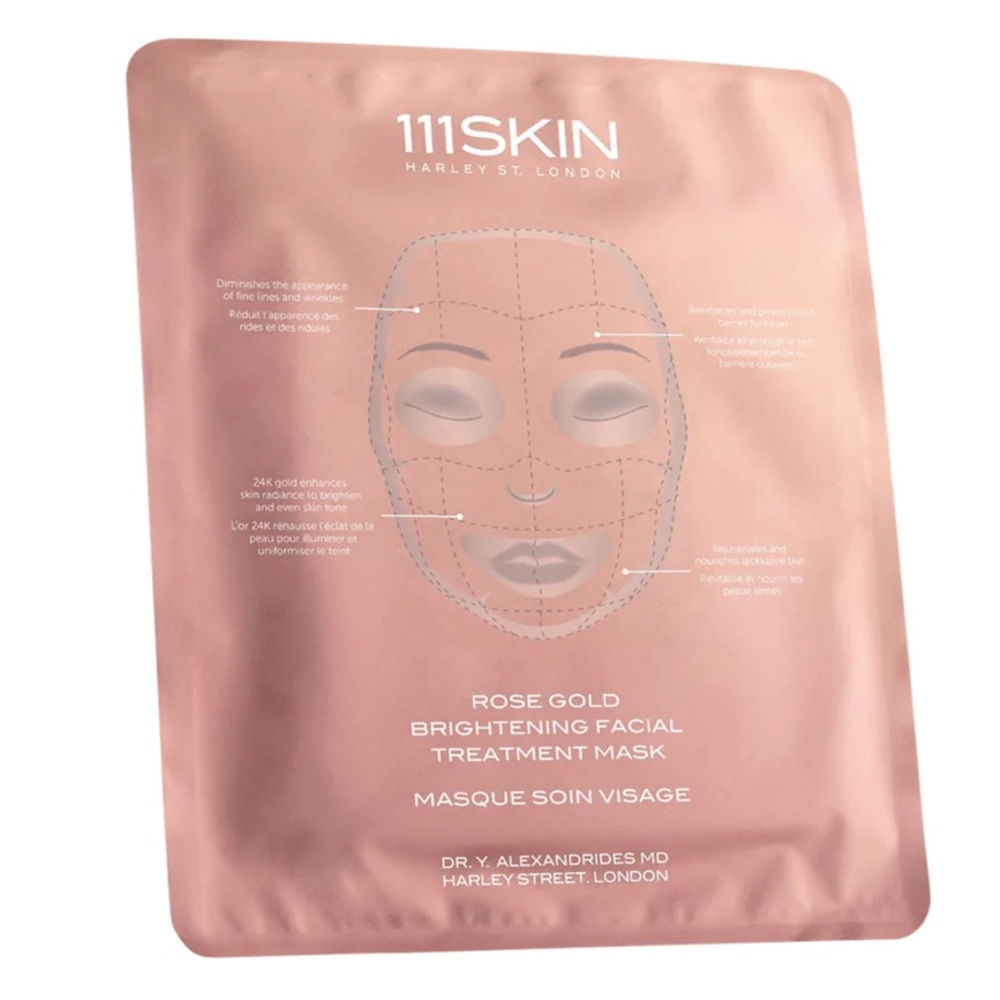 111SKIN ROSE GOLD BRIGHTENING FACIAL TREATMENT MASK 1 mask $32